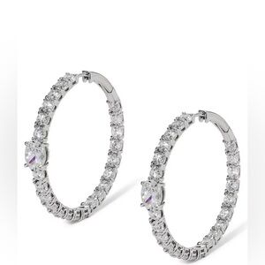 Nadri Stellar Hoop Earrings